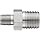 Parker Stainless Steel 316 Pipe Fitting, Hex Nipple, NPT Male X NPT Male