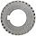 Boston Gear H2030R Plain Helical Gear, 45 Degree Helix, 14.5 Degree Pressure Angle, 0.750 Bore, 20 Pitch, 30 Teeth, Steel, RH
