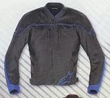 ALPINESTARS HALO LEATHER JACKET BLUE 58 3103371758