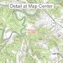 USGS Topographic Quadrangle Map - Concord SE, North Carolina (Folded/Waterproof)