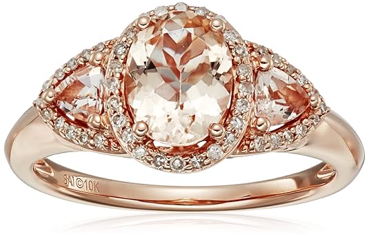 Pink diamond ring amazon