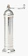 Pepper Mill Imports 208 Atlas 8 Inch Chrome Plated Brass Salt Mill