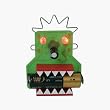 Kitchen Refrigerator Magnet Gadget Battery Eater Monster Robot Light New