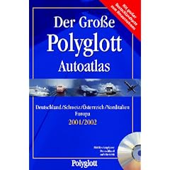 Der gro�e Polyglott Autoatlas 2001/2002, 1 : 300 000