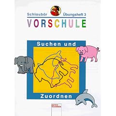 Schlaub�r-�bungshefte, Vorschule, H.3, Suchen und Zuordnen