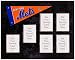 New York Mets Mini Pennant Plaque (No Cards)