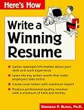 Write a Winning Resume : Here's How