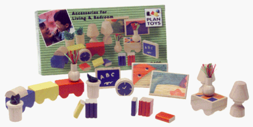 Imagen 2 de Plan Toys 39940510  - Accesorios para estar y el dormitorio [importado de Alemania]