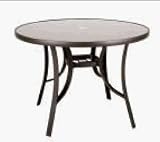 Outdoor Living : BRZ RND Dining Table
