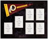 Washington Redskins Wooden Business Card Holder