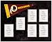 Washington Redskins Mini Pennant Plaque (No Cards)