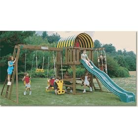 Playtime Lightening Series Swing Set by Playtime Swingset