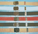 Fabric Belts...Nickle Finish Buckle...Great Buy!
