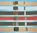 Fabric Belts...Nickle Finish Buckle...Great Buy!