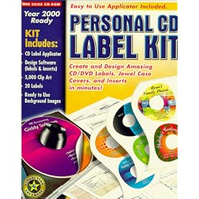 GLOBAL STAR SOFTWARE PERSONAL CD LABEL KIT Personal Productivity Software for PC