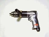 Taylor Pneumatic: 1/2 Reversible Drill: RPM: 500. Air: 90 PSI, Inlet: 1/4 NPT Chuck 1/2