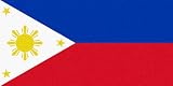 Philippines Flag 58mm Round Pin Badge-Pack of 8