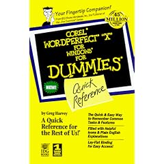 WordPerfect 9 for Windows for Dummies Quick Reference