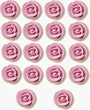 Pink Roses(13756) Cake Decorations Edible Sugar Roses - PINK