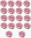 Pink Roses(13756) Cake Decorations Edible Sugar Roses - PINK