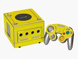 Nintendo Game Cube Skin – NEW – YELLOW CHROME MIRROR system skins faceplate decal mod