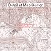 USGS Topographic Quadrangle Map - West of Teakettle Junction, California (Folded/Wate...
