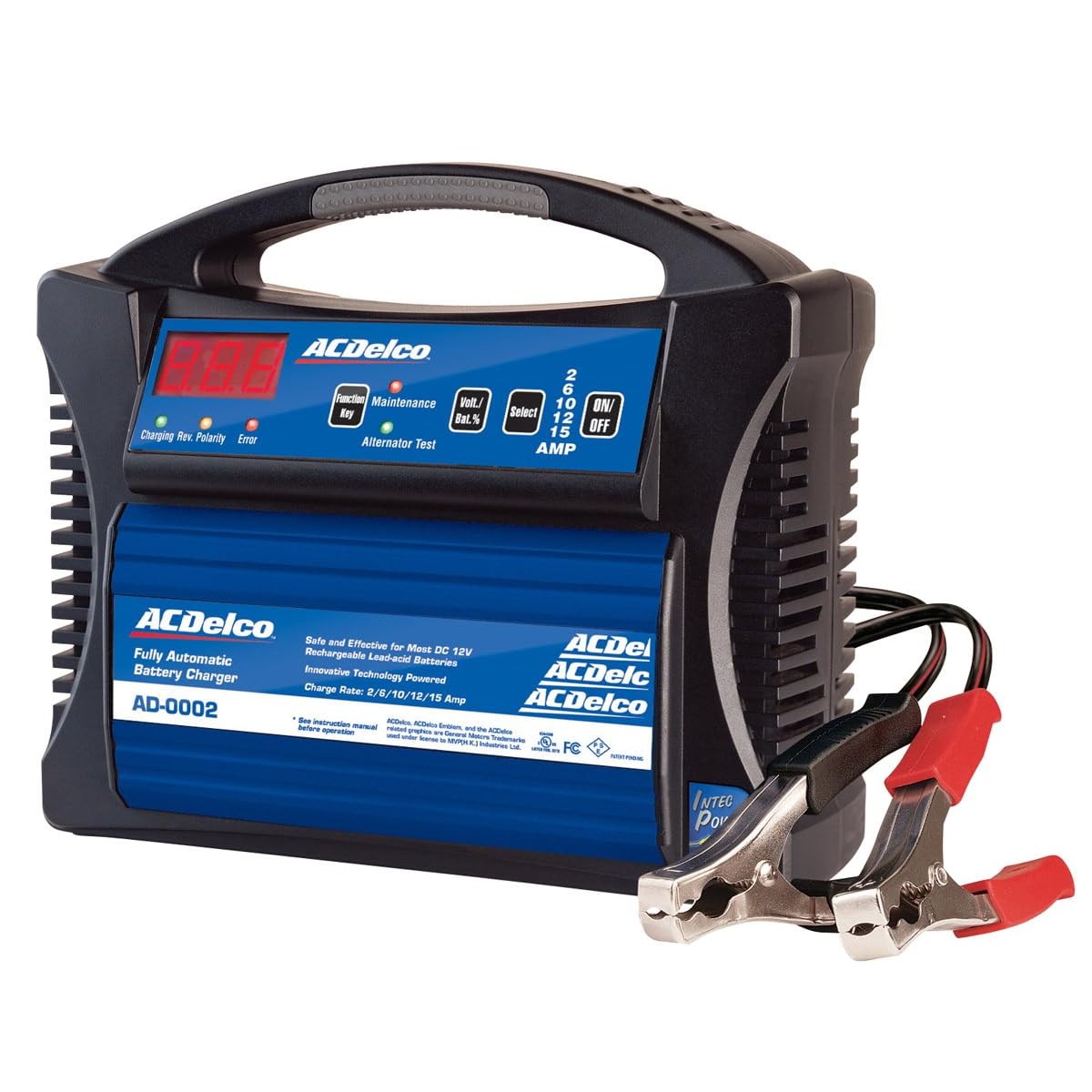 用充電器 ACDelco(エーシーデルコ) 全自動バッテリー充電器 12V専用 AD0002