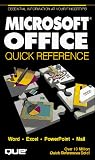Microsoft Office Quick Reference (Que Quick Reference)