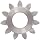 Boston Gear Spur Gear, 14.5 Pressure Angle, Steel, Inch, 5 Pitch