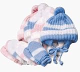 Baby's First Winter Set Hat and Mittens by Dorfman Pacific