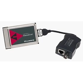 Linksys EC2T PCMCIA Ethernet Card