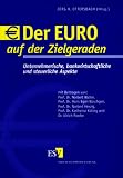 Der Euro auf der Zielgeraden - Unternehmerische, bankwirtschaftliche und steuerliche Aspekte - J&ouml;rg H. Ottersbach