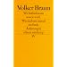 Wir befinden uns soweit wohl. Wir sind erst einmal am Ende: �u�erungen (edition suhrkamp)