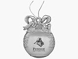 Penn State - Round Bulb Pewter Ornament - Laser Engraved