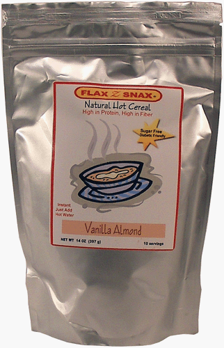 Flax Z Snax Vanilla Almond Hot Cereal by Flax Z Snax