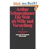 S�mtliche Werke. Band I. Die Welt als Wille und Vorstellung I