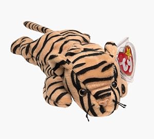 Amazon.com: Ty Beanie Babies - Stripes the Tiger: Toys & Games