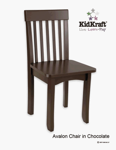Kitchen: Avalon Chair Chocolate, by Kidkraft