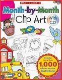 MONTH-BY-MONTH CLIP ART BOOK