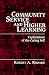 Book Community Service and Higher Learning: Explorations of the Caring Self