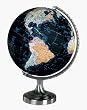 Orion Illuminated Globe- Black Ocean
