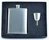 Buy Visol 6 oz Satin Finish Stainless Steel Flask and Funnel Gift Set