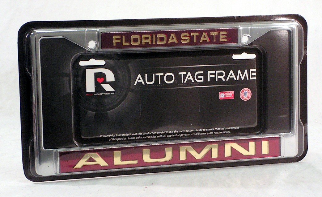 Amazon.com : NCAA Florida State Seminoles License Plate Frame ...