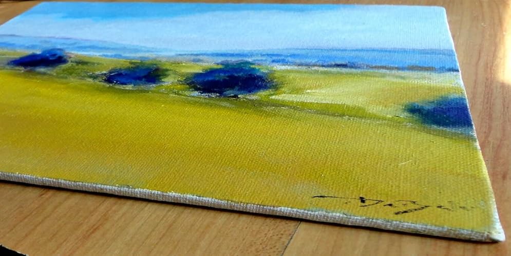 Amazon.com Art: blue on the yellow : Painting : Leonardo DeBak Amazon.com Art: blue on the yellow : Painting : Leonardo DeBak