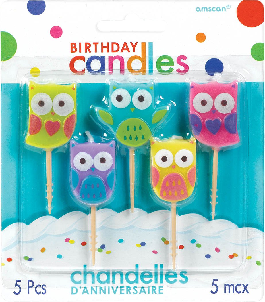Amazon Owl Birthday Candles Only 5.04 Drugstore Divas