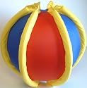 18" Rib-It Ball- Red/Blue/Yellow