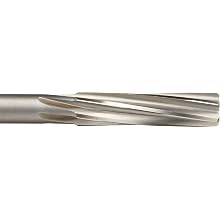 Alvord Polk 131-1 High-Speed Steel Chucking Reamer, Right Hand Spiral Flute, Taper Shank, Uncoated (Bright)