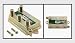 8 Way 1Ghz 90dB Vertical High Insolation F-Splitter