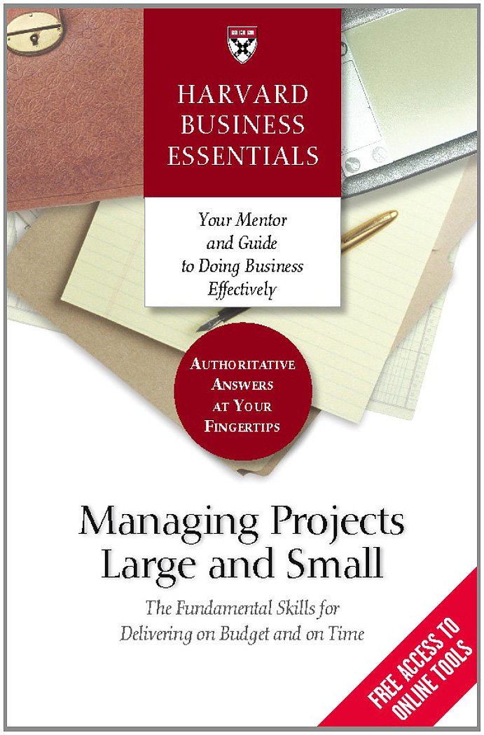Amazon.com: Harvard Business Essentials Managing Projects Large ...