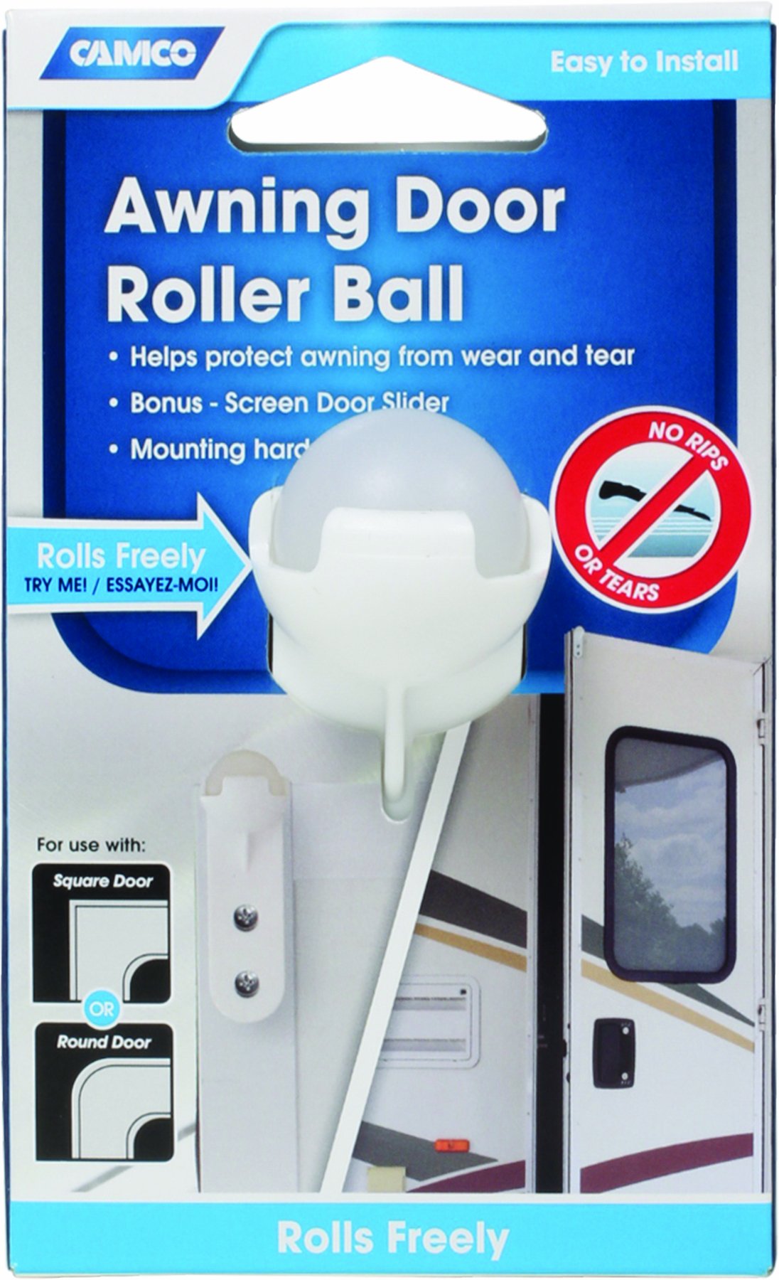 RV Awning Roller Ball W/ Screen Door Slide Door Protector New eBay